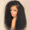 250 Density Lace Front Wig Human Hair 13x4 Jerry Curly Wigs for Women Pre Plucked with Natural Hair Brazilian Virgin