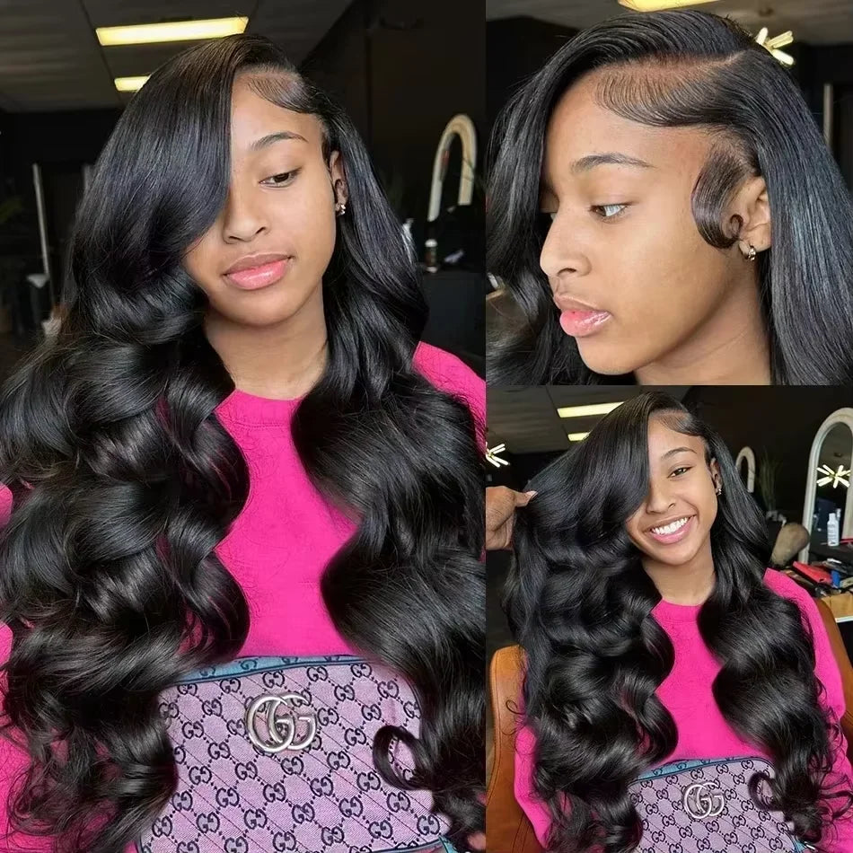 13x6 Body Wave HD Lace Front Vietnamese Virgin Human Hair Wigs 13x4 Lace Frontal Wig Pre Plucked 30 40Inch For Women 4x4 Closure